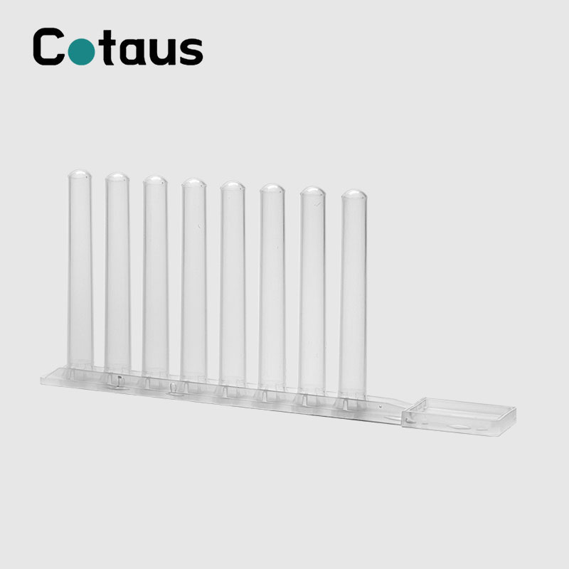 96 Well 8-Strip Magnetic Extraction Tip Commb