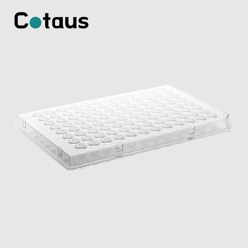 96 Well 0.1ml Transparent Half Skirt PCR Plate